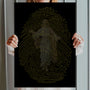 God's Fingerprints - White on Black | Tabletop Poster