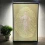 God's Fingerprints - Gold on Black | Wall Poster